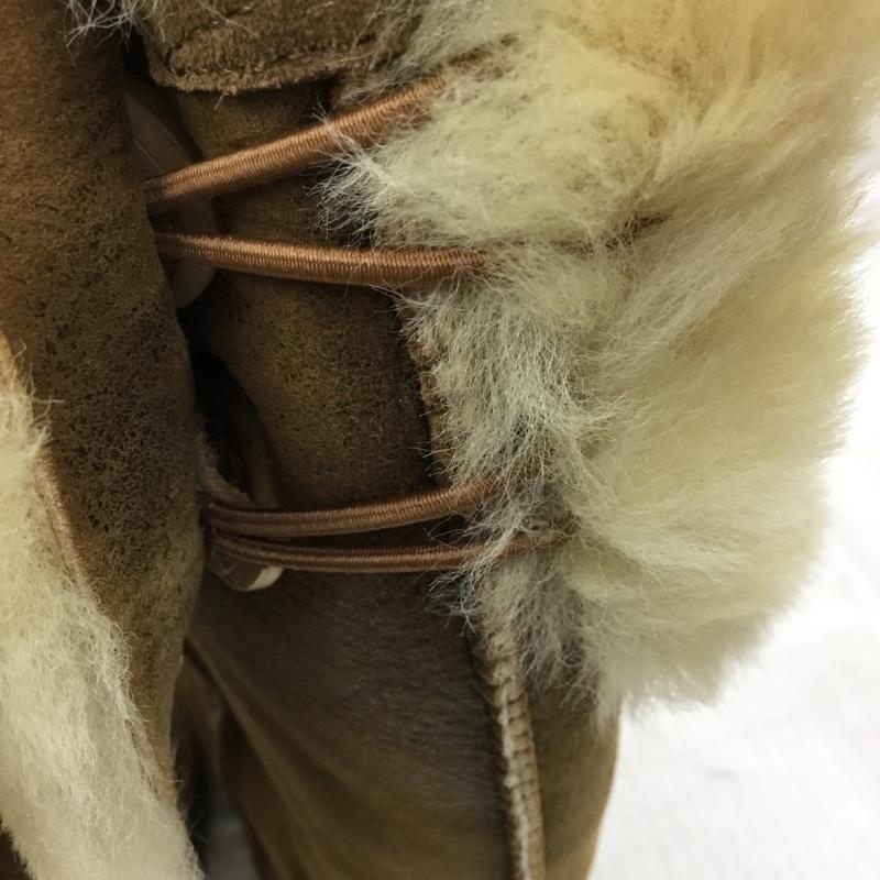 アグ UGG ブーツ ロングブーツ 3172 ニーハイブーツ 箱有 24cm 24.0cm 無地 キャメル / キャメル / レディース USED 古着 中古 10103454