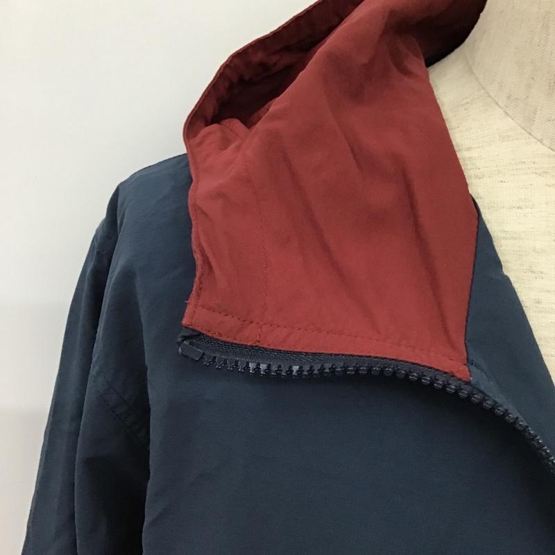 シュプリーム Supreme ジャケット、上着 ジャンパー、ブルゾン 2018AW 2-TONEZIPUPJACKET ジップアップジャケット パーカー ジャンパー M ロゴ、文字 紺 / ネイビー / X えんじ / ワインレッド / メンズ USED 古着 中古 10103457
