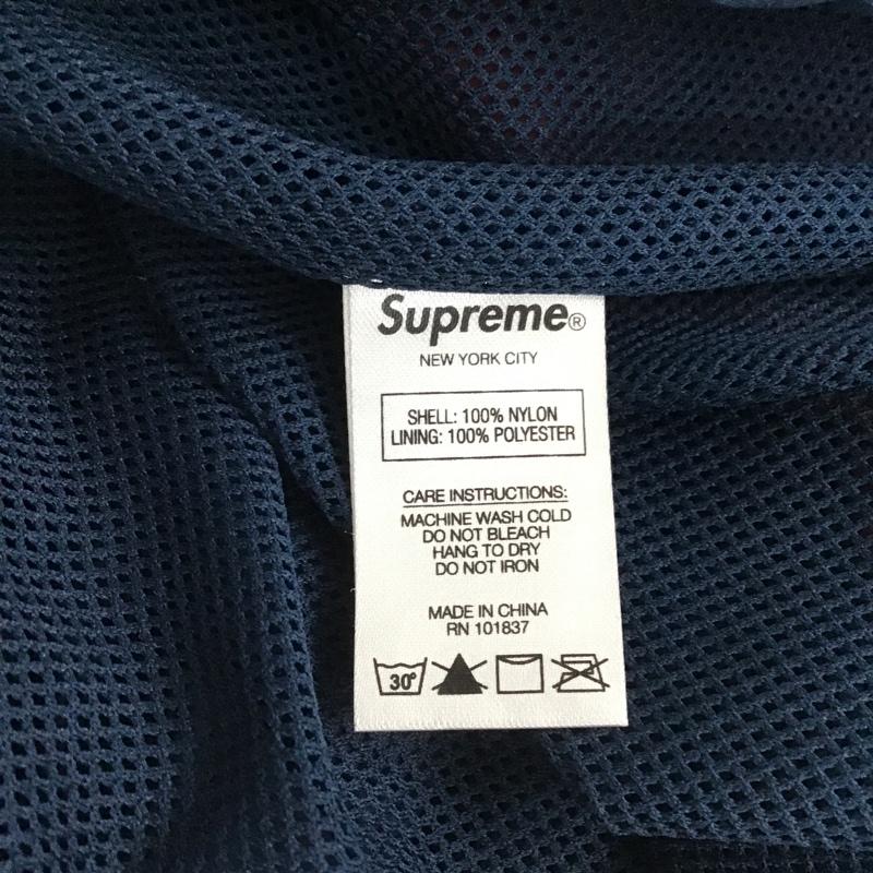 シュプリーム Supreme ジャケット、上着 ジャンパー、ブルゾン 2018AW 2-TONEZIPUPJACKET ジップアップジャケット パーカー ジャンパー M ロゴ、文字 紺 / ネイビー / X えんじ / ワインレッド / メンズ USED 古着 中古 10103457