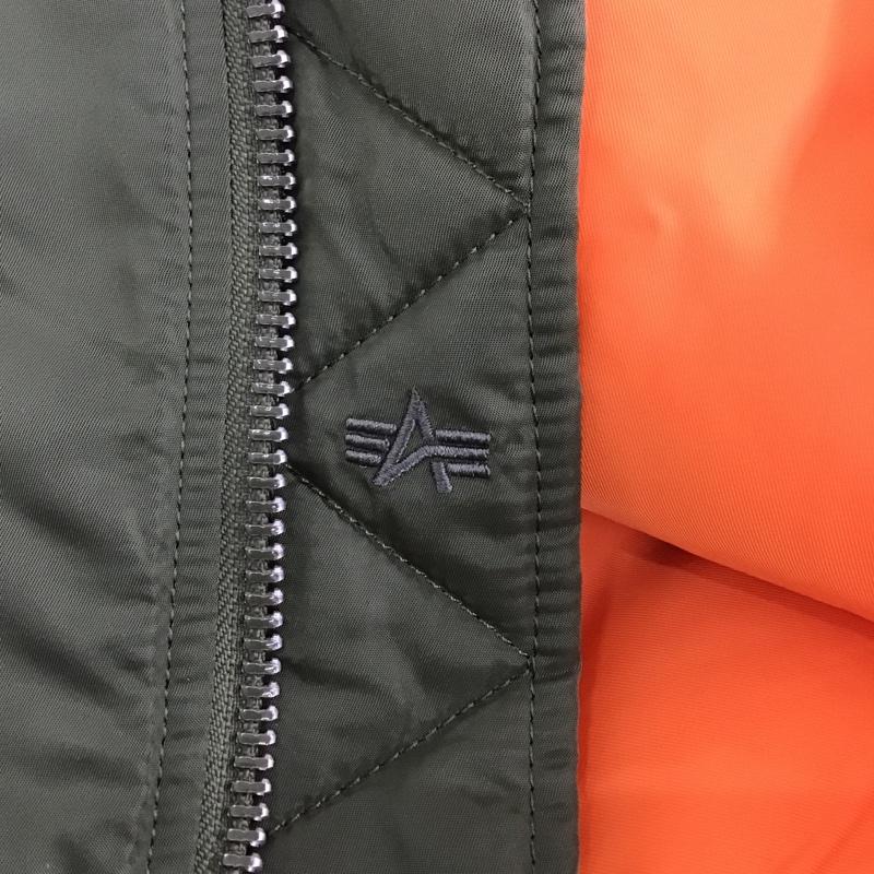 エクストララージ XLARGE ジャケット、上着 ジャンパー、ブルゾン Larry Clark ALPHA INDUSTRIES フライトジャケット 01154514 L 無地 カーキ / カーキ / メンズ USED 古着 中古 10103473