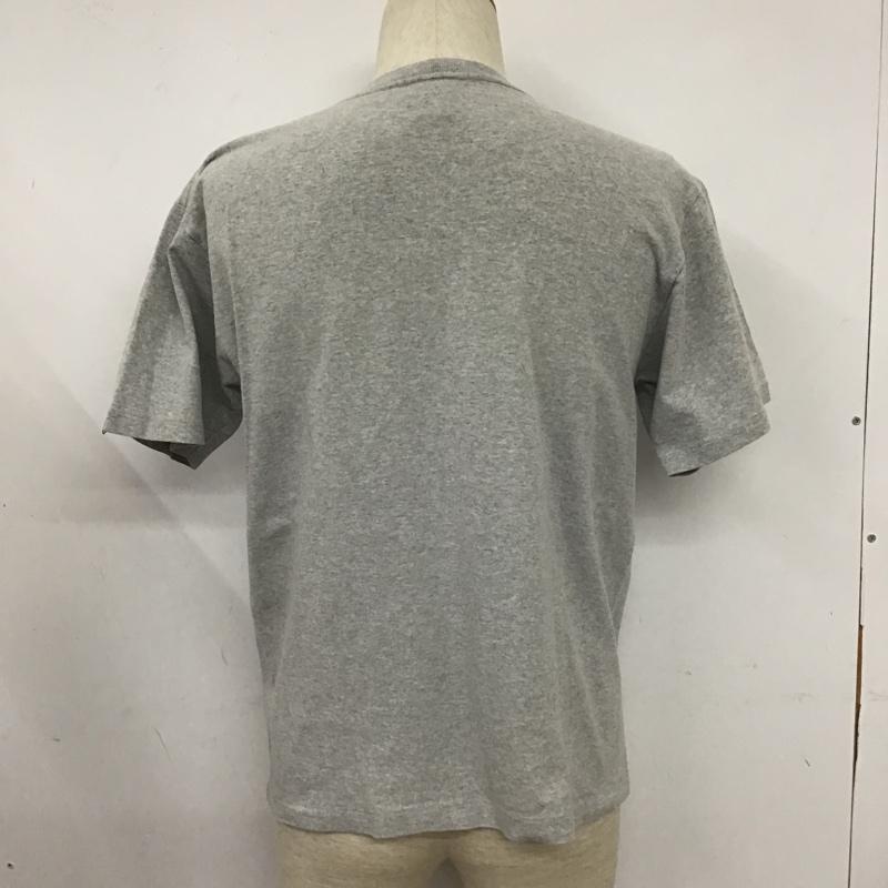 アベイシングエイプ A BATHING APE Tシャツ 半袖 半袖カットソー プリントTシャツ クルーネックカットソー M ロゴ、文字 灰 / グレー / メンズ USED 古着 中古 10103476