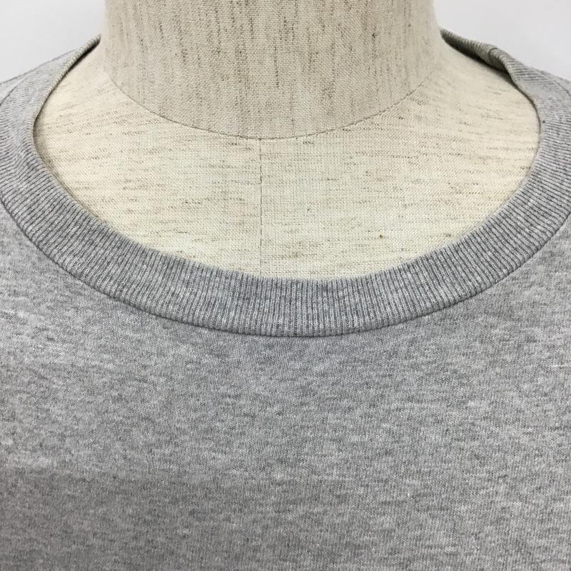 アベイシングエイプ A BATHING APE Tシャツ 半袖 半袖カットソー プリントTシャツ クルーネックカットソー M ロゴ、文字 灰 / グレー / メンズ USED 古着 中古 10103476