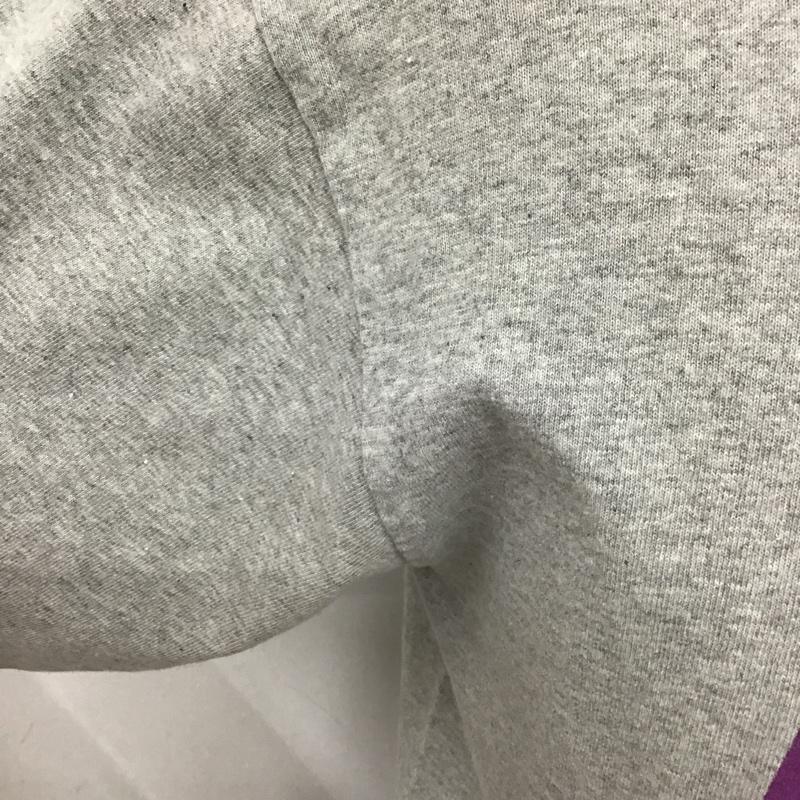 アベイシングエイプ A BATHING APE Tシャツ 半袖 半袖カットソー プリントTシャツ クルーネックカットソー M ロゴ、文字 灰 / グレー / メンズ USED 古着 中古 10103476