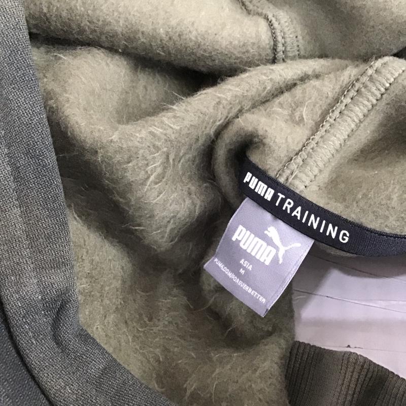 プーマ PUMA パーカー 長袖 521269-44 裏起毛 M カモフラージュ柄・迷彩 マルチカラー / マルチカラー / メンズ USED 古着 中古 10103489