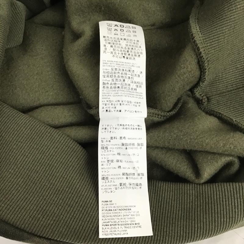 プーマ PUMA パーカー 長袖 521269-44 裏起毛 M カモフラージュ柄・迷彩 マルチカラー / マルチカラー / メンズ USED 古着 中古 10103489