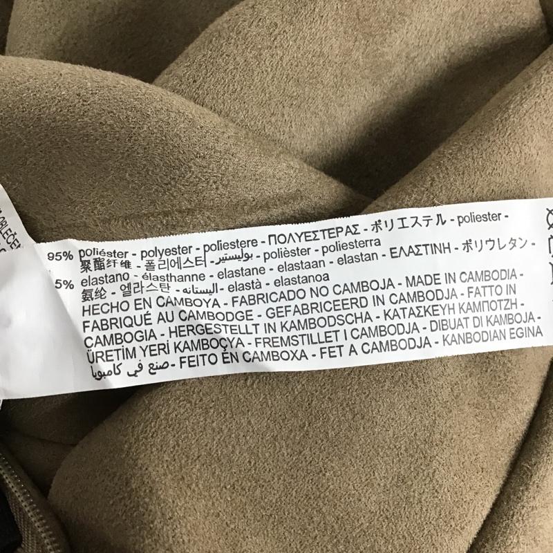 ザラベーシック ZARA BASIC ボトムス ボトムス スウェードパンツ スリムパンツ ストレッチジーンズ センタータックパンツ M 無地 ベージュ / ベージュ /  レディース USED 古着 中古 10103532