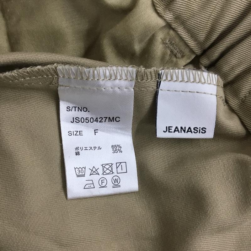 ジーナシス JEANASIS パンツ ワークパンツ、ペインターパンツ FREE 無地 ベージュ / ベージュ /  レディース USED 古着 中古 10103548
