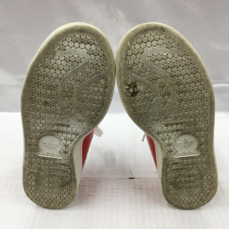 アディダス adidas スニーカー スニーカー G28136 STAN SMITH W 22cm ハート 22.0cm ロゴ、文字 赤 / レッド / X 白 / ホワイト / レディース USED 古着 中古 10103551