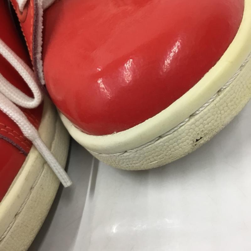 アディダス adidas スニーカー スニーカー G28136 STAN SMITH W 22cm ハート 22.0cm ロゴ、文字 赤 / レッド / X 白 / ホワイト / レディース USED 古着 中古 10103551