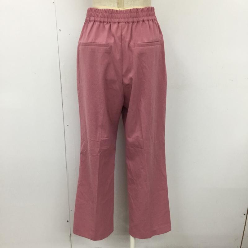 ニコアンド niko and... パンツ スラックス M 無地 桃 / ピンク /  レディース USED 古着 中古 10103561