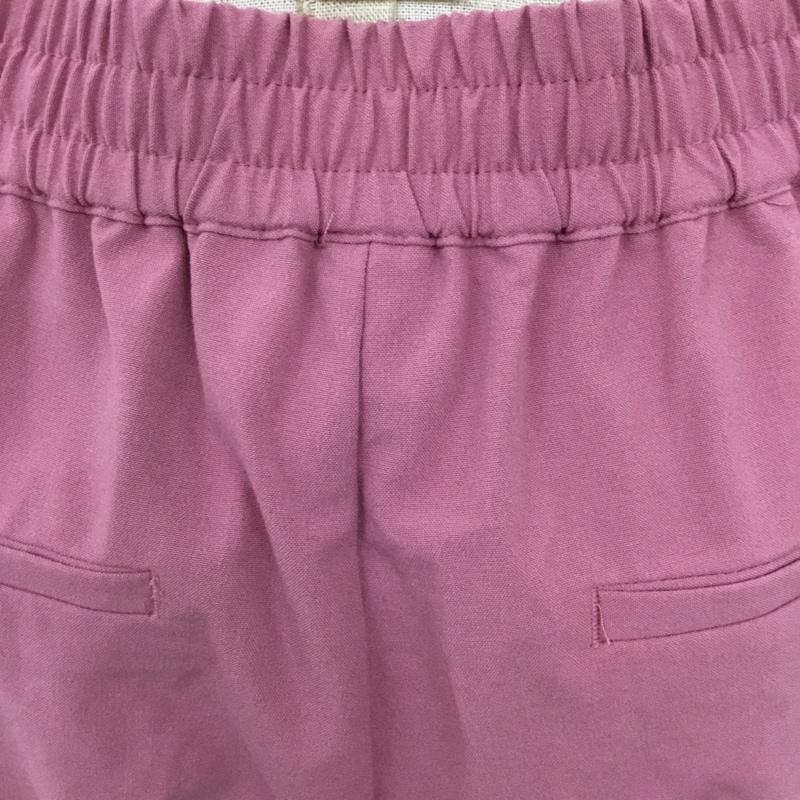 ニコアンド niko and... パンツ スラックス M 無地 桃 / ピンク /  レディース USED 古着 中古 10103561