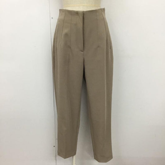 ザラ ZARA パンツ スラックス S 無地 ベージュ / ベージュ /  レディース USED 古着 中古 10103565