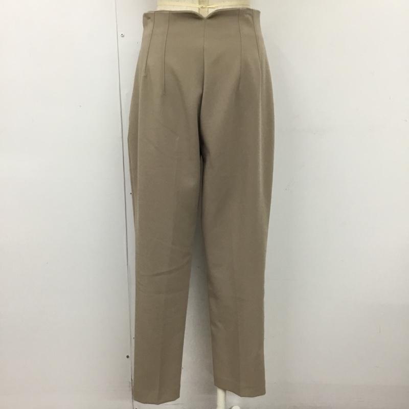 ザラ ZARA パンツ スラックス S 無地 ベージュ / ベージュ /  レディース USED 古着 中古 10103565