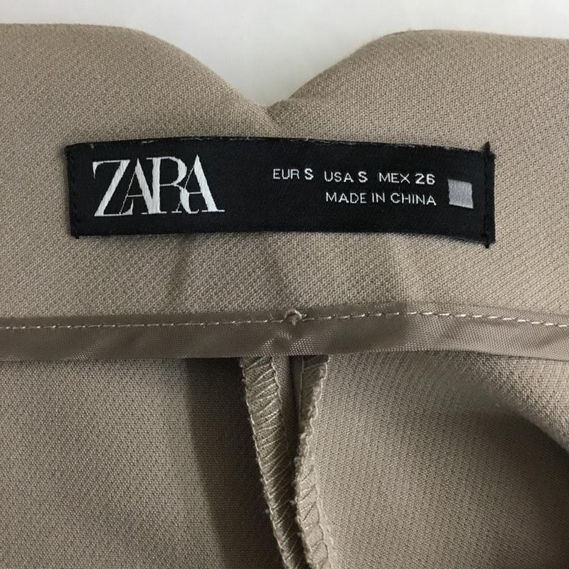 ザラ ZARA パンツ スラックス S 無地 ベージュ / ベージュ /  レディース USED 古着 中古 10103565