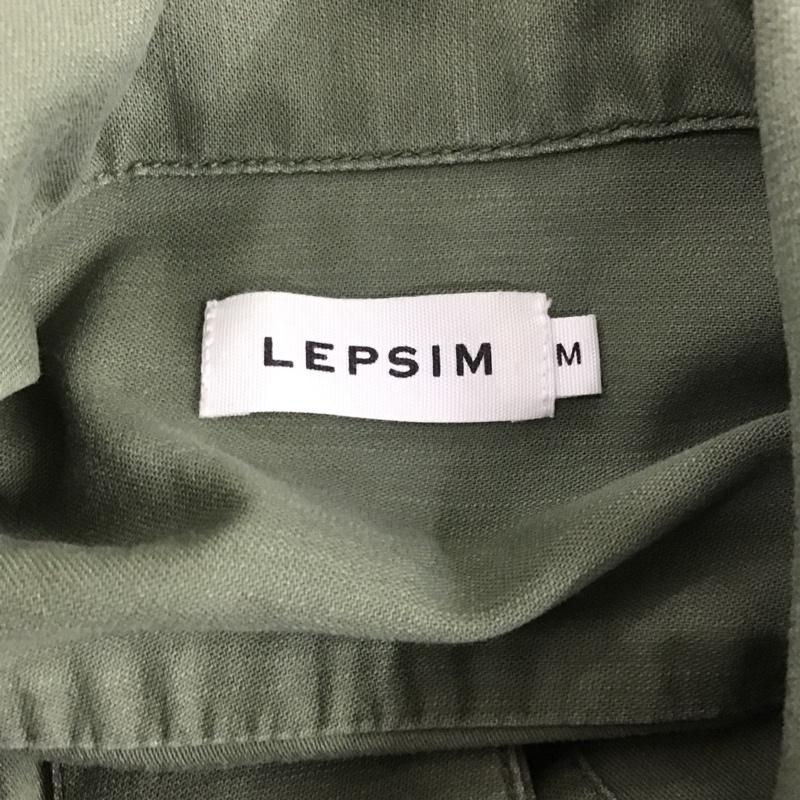 レプシィム LEPSIM ジャケット、上着 ジャケット、ブレザー LP070334AD ミリタリージャケット カジュアルジャケット カラージャケット M 無地 カーキ / カーキ / レディース USED 古着 中古 10103571