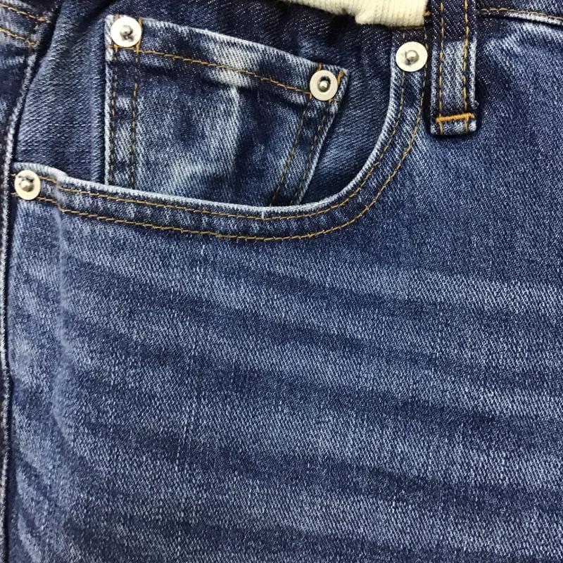 バンヤードストーム BARNYARDSTORM パンツ デニム、ジーンズ BB803504NN ライトスリムボーイパンツ カジュアルパンツ デニムパンツ 2 無地 インディゴ / インディゴ /  レディース USED 古着 中古 10103588