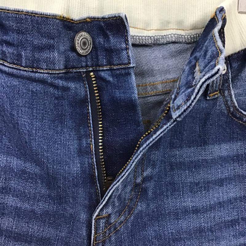 バンヤードストーム BARNYARDSTORM パンツ デニム、ジーンズ BB803504NN ライトスリムボーイパンツ カジュアルパンツ デニムパンツ 2 無地 インディゴ / インディゴ /  レディース USED 古着 中古 10103588