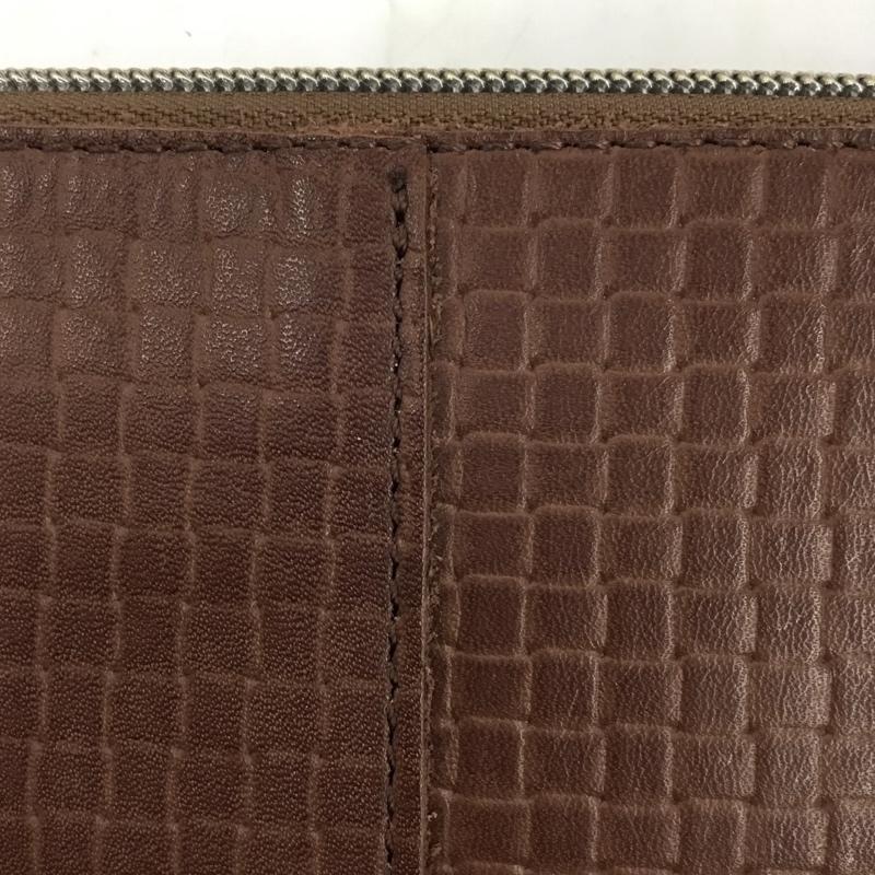 テットオム TETE HOMME セカンドバッグ セカンドバッグ クラッチバッグ レザー 茶 / ブラウン / メンズ USED 古着 中古 10103598