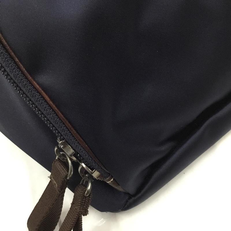 ポーター PORTER ウエストバッグ ウエストバッグ 728-08711 プラン ボディバッグ ロゴ、文字 紺 / ネイビー / メンズ USED 古着 中古 10103600
