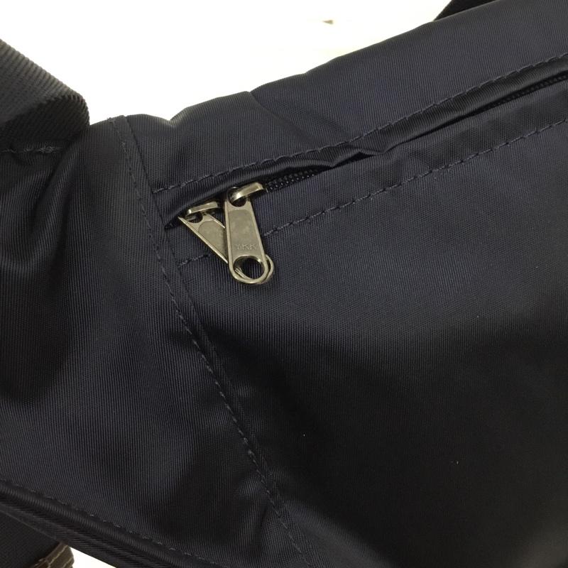 ポーター PORTER ウエストバッグ ウエストバッグ 728-08711 プラン ボディバッグ ロゴ、文字 紺 / ネイビー / メンズ USED 古着 中古 10103600