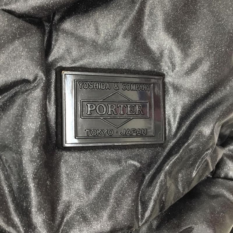 ポーター PORTER リュックサック、デイパック リュックサック、デイバッグ PORTERGIRL SHOOTING STAR ラメ ロゴ、文字 黒 / ブラック / レディース USED 古着 中古 10103601