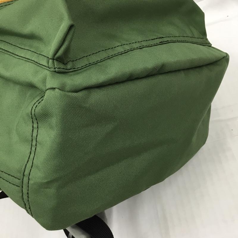 チャムス CHUMS リュックサック、デイパック リュックサック、デイバッグ CH60-0845-M020-00 Eco Hurricane Day Pack タグ付き ロゴ、文字 緑 / グリーン / X 橙 / オレンジ / メンズ USED 古着 中古 10103603