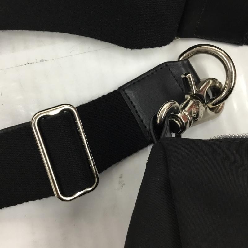 オロビアンコ Orobianco ショルダーバッグ ショルダーバッグ ワンポイント 黒 / ブラック / X 銀 / シルバー / メンズ USED 古着 中古 10103605