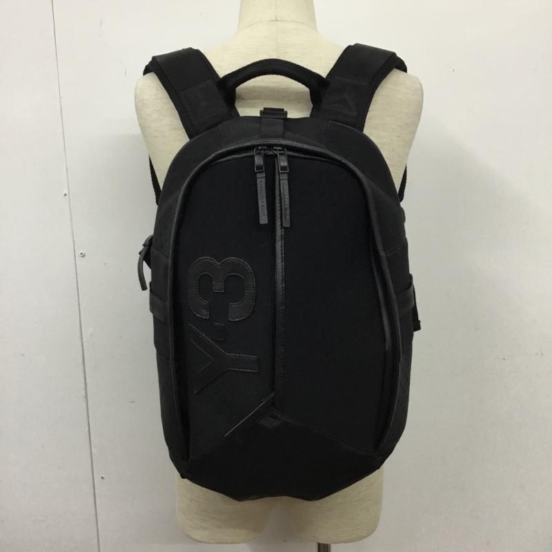 ワイスリー Y-3 リュックサック、デイパック リュックサック、デイバッグ S92023 YOHJI YAMAMOTO adidas バックパック ロゴ、文字 黒 / ブラック / メンズ USED 古着 中古 10103609