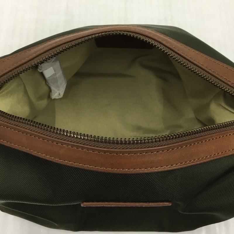 ポロラルフローレン POLO RALPH LAUREN ポーチ ポーチ タグ付き ロゴ、文字 カーキ / カーキ / X 茶 / ブラウン / メンズ USED 古着 中古 10103614