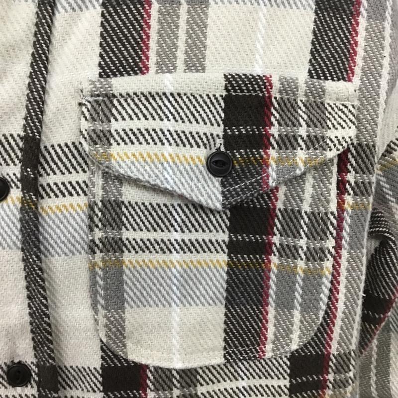 古着 USED シャツ、ブラウス 長袖 YA-YA ボーイフレンドチェックシャツ チェック ベージュ / ベージュ / X 茶 / ブラウン / X 赤 / レッド / X 白 / ホワイト / X 黄 / イエロー / レディース USED 古着 中古 10103624