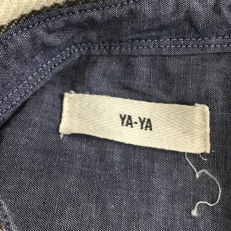 古着 USED シャツ、ブラウス 長袖 YA-YA ボーイフレンドチェックシャツ チェック ベージュ / ベージュ / X 茶 / ブラウン / X 赤 / レッド / X 白 / ホワイト / X 黄 / イエロー / レディース USED 古着 中古 10103624