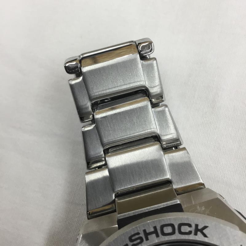 ジーショック G-SHOCK 腕時計 アナログ(クォーツ式) GST-B500 G-STEEL タフソーラー ロゴ、文字 銀 / シルバー / メンズ USED 古着 中古 10103666