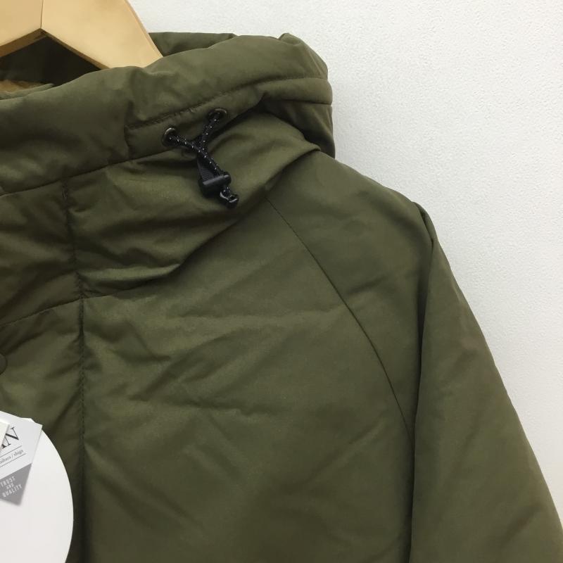 ナンガ NANGA ジャケット、上着 ダウンジャケット Kelen ケレン M-90 フーデッドコート ALMAZ KL20FJK990 40 無地 カーキ / カーキ / メンズ USED 古着 中古 10103674