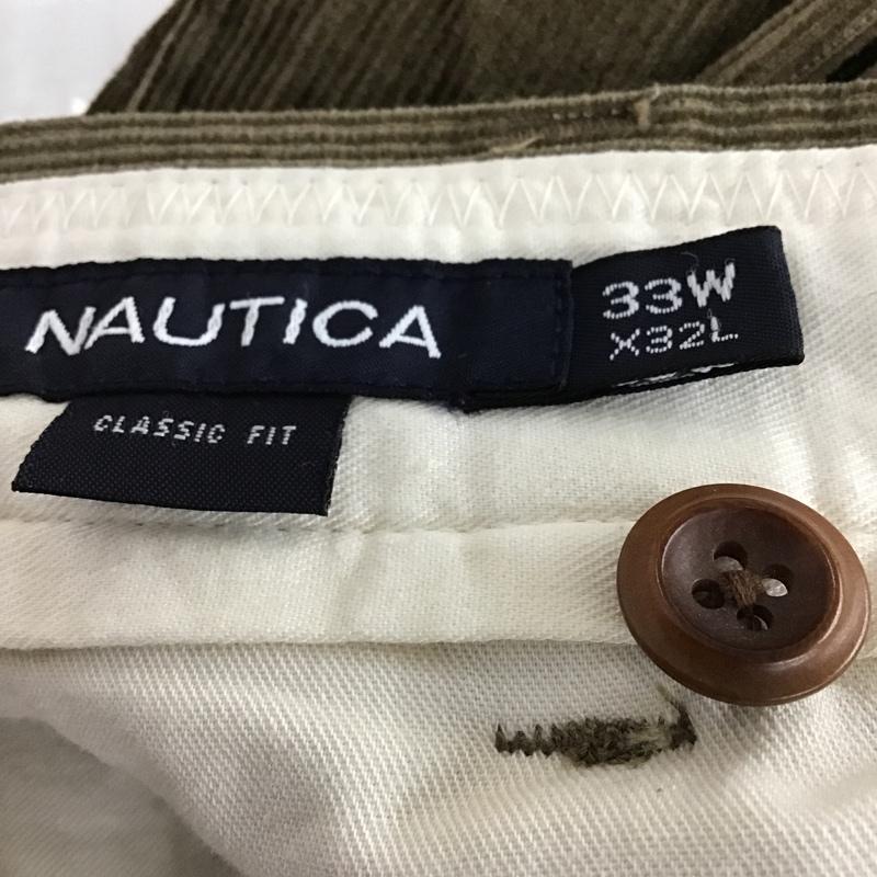 ノーティカ NAUTICA ボトムス ボトムス NMP45409 コーデュロイパンツ W33 33インチ 無地 茶 / ブラウン / メンズ USED 古着 中古 10103686