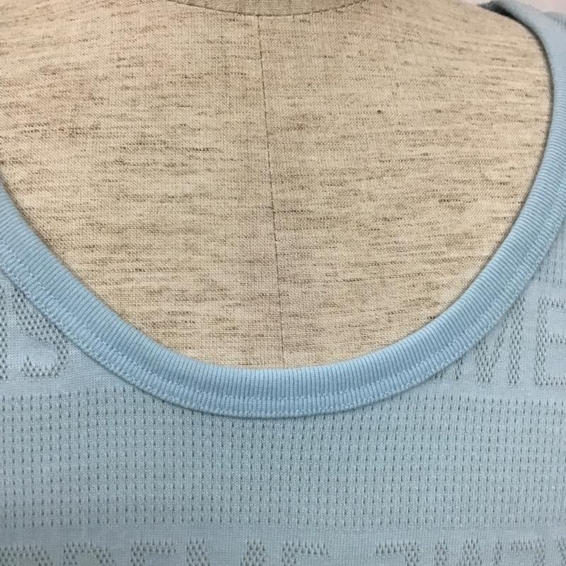 シュプリーム Supreme タンクトップ タンクトップ ノースリーブ 18SS Mesh Stripe Tank Top M ロゴ、文字 水色 / ライトブルー / メンズ USED 古着 中古 10103688