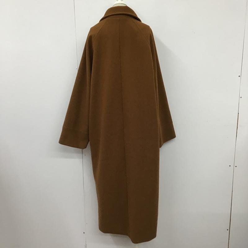 古着 USED ジャケット、上着 ジャンパー、ブルゾン ロングコート ロングジャケット カラージャケット アウター 無地 キャメル / キャメル / レディース USED 古着 中古 10103701
