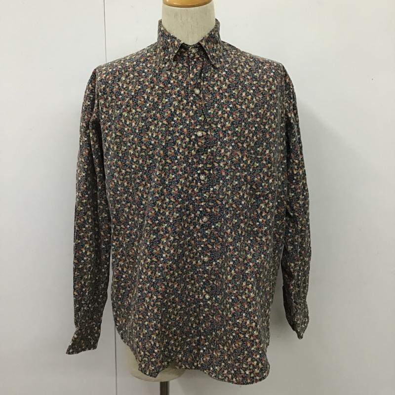 古着 USED シャツ、ブラウス 長袖 長袖シャツ カラーシャツ ポケットシャツ 花柄カットソー S 総柄 X 花柄 マルチカラー / マルチカラー / メンズ USED 古着 中古 10103728