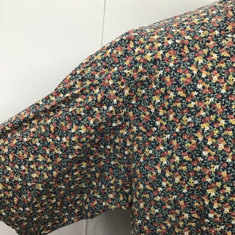 古着 USED シャツ、ブラウス 長袖 長袖シャツ カラーシャツ ポケットシャツ 花柄カットソー S 総柄 X 花柄 マルチカラー / マルチカラー / メンズ USED 古着 中古 10103728