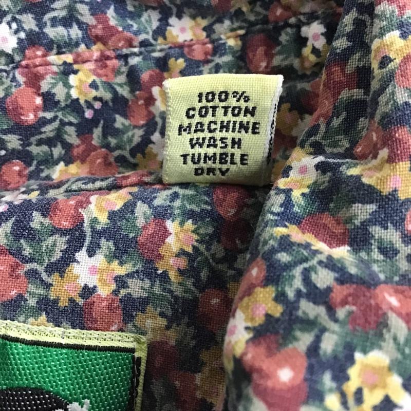 古着 USED シャツ、ブラウス 長袖 長袖シャツ カラーシャツ ポケットシャツ 花柄カットソー S 総柄 X 花柄 マルチカラー / マルチカラー / メンズ USED 古着 中古 10103728