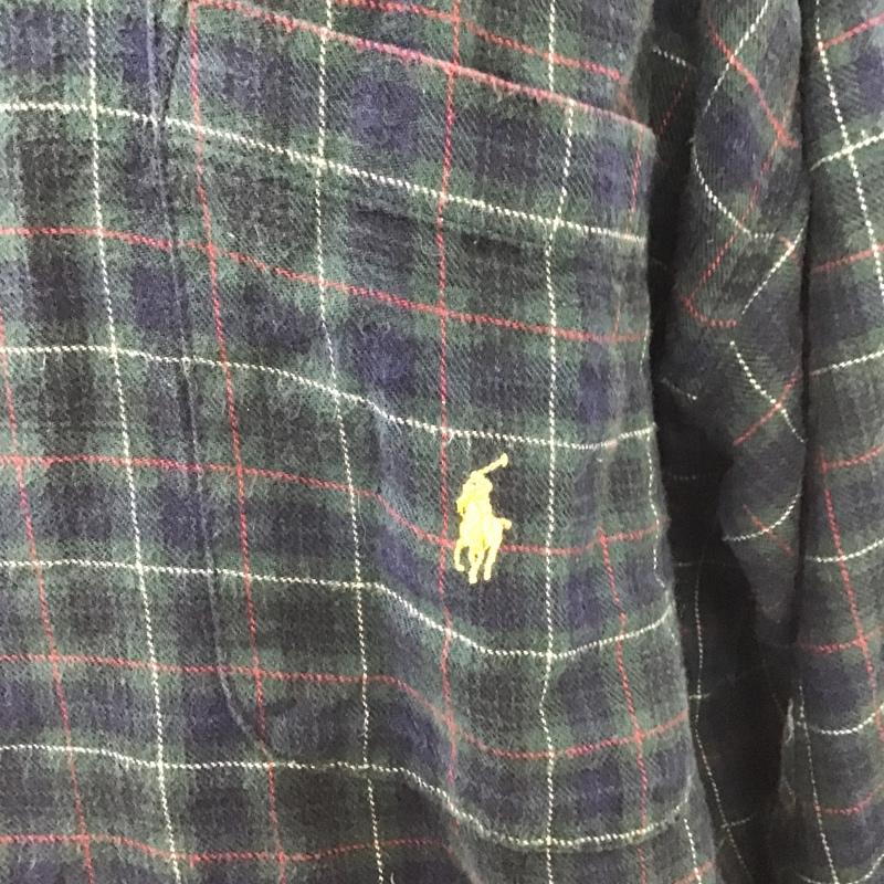 ポロラルフローレン POLO RALPH LAUREN シャツ、ブラウス 長袖 長袖シャツ カラーシャツ チェックシャツ 長袖カットソー L チェック マルチカラー / マルチカラー / メンズ USED 古着 中古 10103732