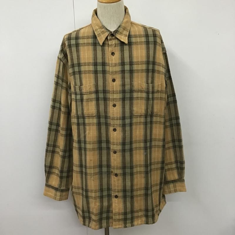 セントジョンズベイ ST.JOHN'S BAY シャツ、ブラウス 長袖 長袖シャツ チェックシャツ カラーシャツ 長袖カットソー XXL チェック マルチカラー / マルチカラー / メンズ USED 古着 中古 10103734