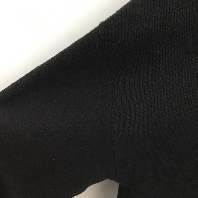 ストライプフォークリエイティブ Stripes For Creative ニット、セーター 長袖 長袖ニットカットソー ニット セーター タートルネックニット XXL 無地 黒 / ブラック / メンズ USED 古着 中古 10103738