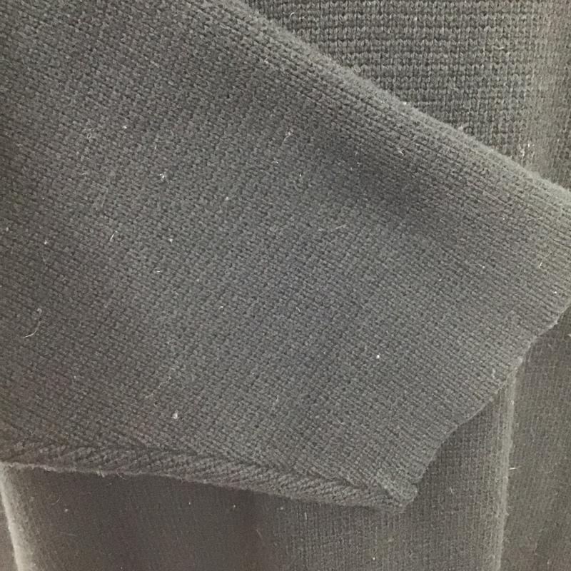 ストライプフォークリエイティブ Stripes For Creative ニット、セーター 長袖 長袖ニットカットソー ニット セーター タートルネックニット XXL 無地 黒 / ブラック / メンズ USED 古着 中古 10103738