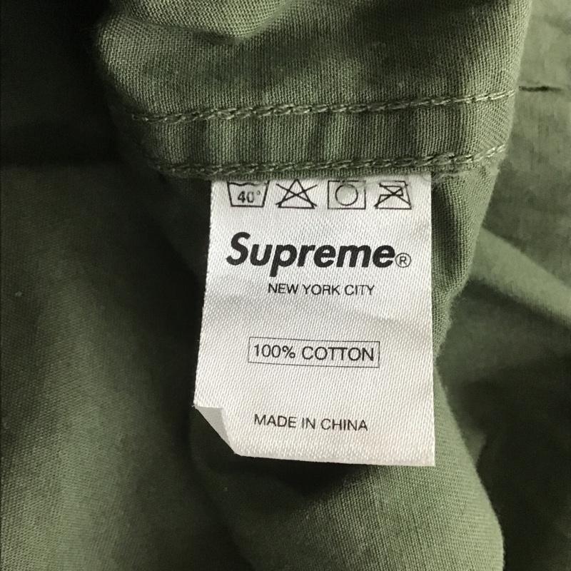 シュプリーム Supreme シャツ、ブラウス 長袖 CHAMBRAY WORK SHIRTS ワークシャツ S ワンポイント カーキ / カーキ / メンズ USED 古着 中古 10103739