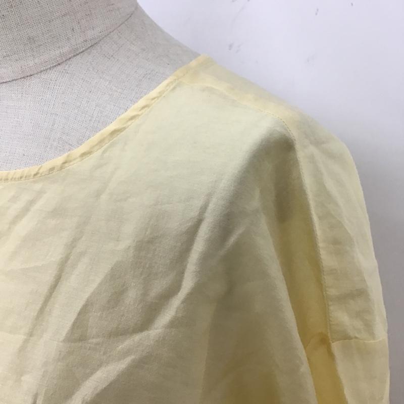 ローリーズファーム LOWRYS FARM シャツ、ブラウス 長袖 FREE 無地 黄 / イエロー / レディース USED 古着 中古 10103746