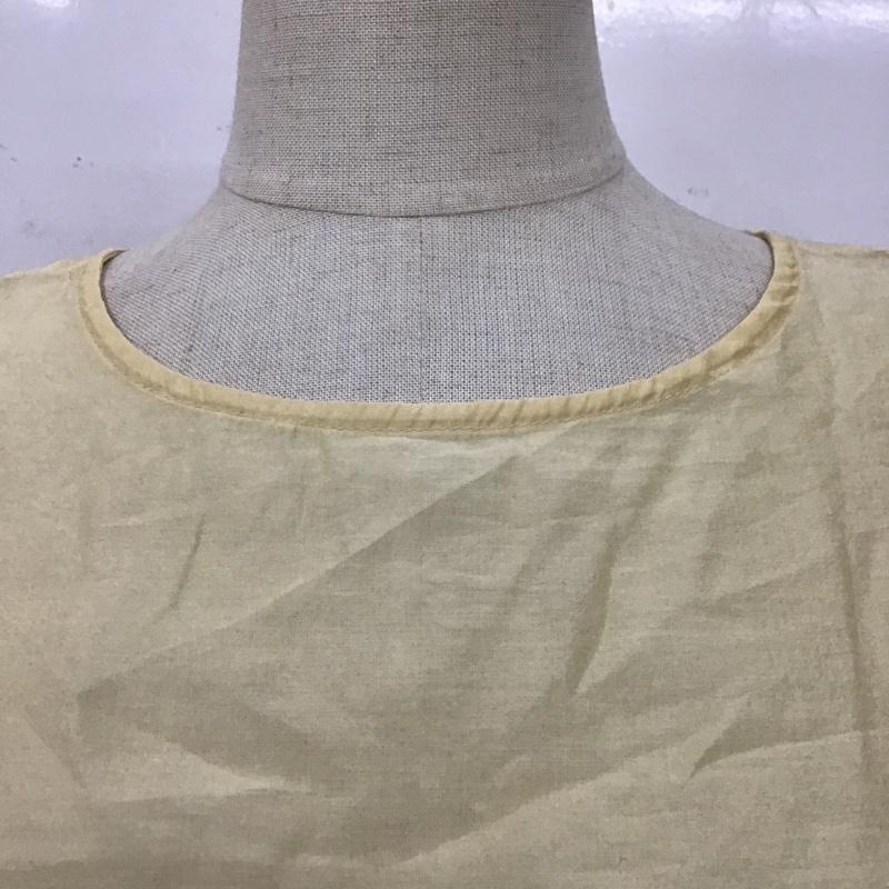 ローリーズファーム LOWRYS FARM シャツ、ブラウス 長袖 FREE 無地 黄 / イエロー / レディース USED 古着 中古 10103746
