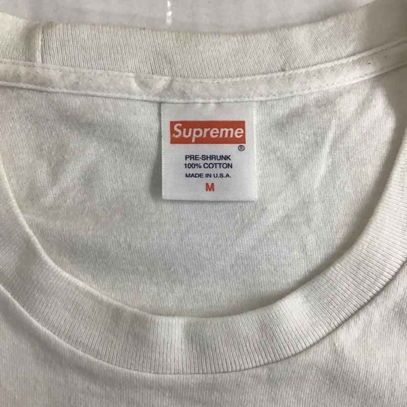 シュプリーム Supreme Tシャツ 半袖 16FW SUMO TEE 相撲 高見山 フォトT M プリント 白 / ホワイト / メンズ USED 古着 中古 10103753