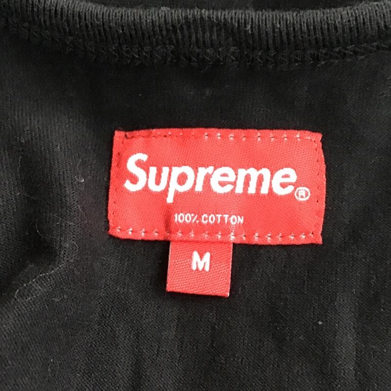 シュプリーム Supreme タンクトップ タンクトップ 21SS Mesh Script Tank Top M ロゴ、文字 黒 / ブラック / メンズ USED 古着 中古 10103766