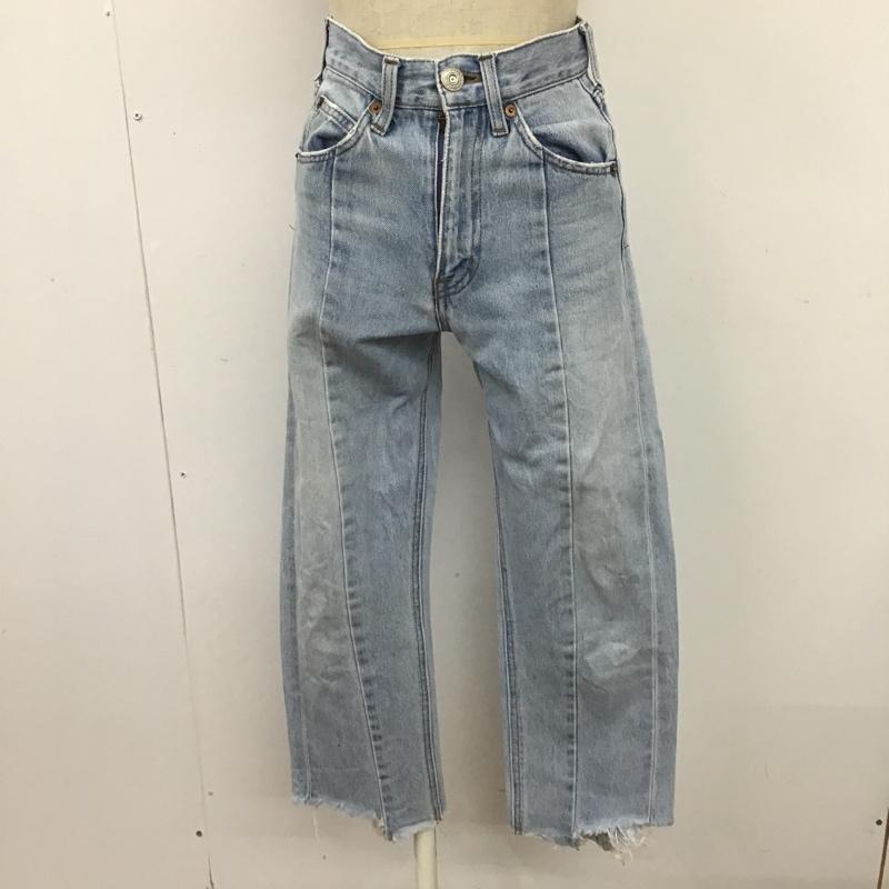 マウジー MOUSSY パンツ デニム、ジーンズ 010ASS11-0050 ジーパン ダメージ加工 青 / ブルー /  レディース USED 古着 中古 10103770