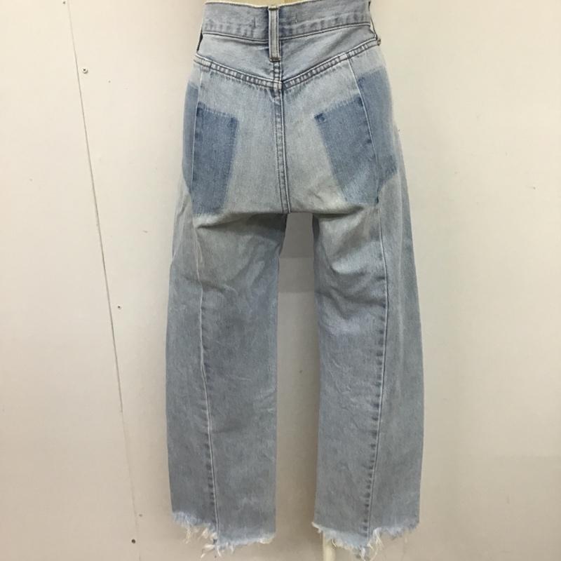 マウジー MOUSSY パンツ デニム、ジーンズ 010ASS11-0050 ジーパン ダメージ加工 青 / ブルー /  レディース USED 古着 中古 10103770